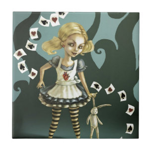 Alice i underland kakelplatta