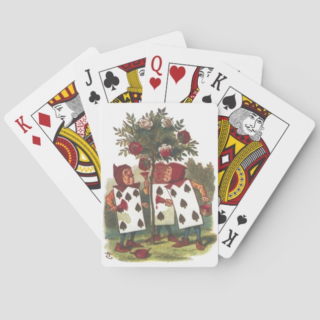 Alice i underland kortlek (Baksidan)