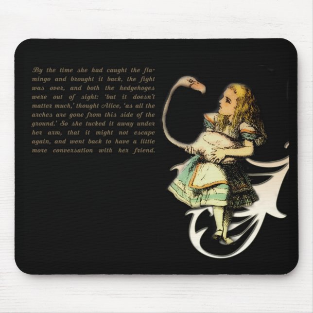 Alice i underland musmatta (Framsidan)