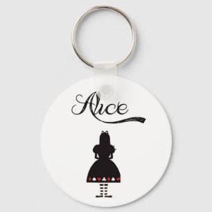 Alice i underland nyckelring