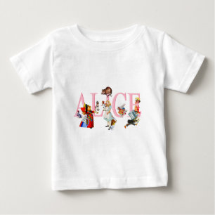 Alice i underland och vänner tee