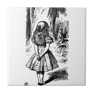 Alice i underland - original- illustration kakelplatta