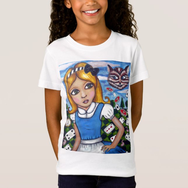 Alice i underland tee (Framsida)