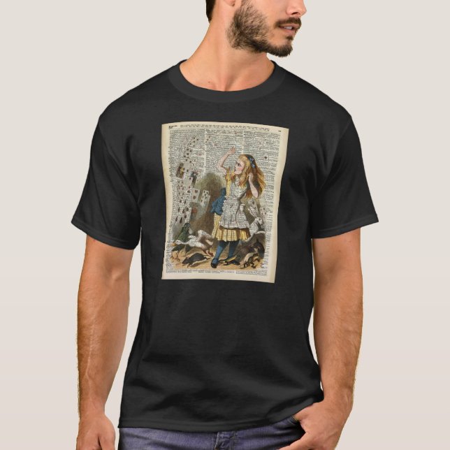 Alice i underland tee shirt (Framsida)
