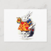 Alice i underland vitkaninen vid Tenniel