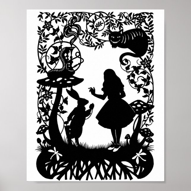Alice i Underlandet  Affisch (Framsidan)