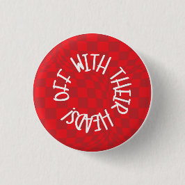 Alice i underlandet - Badge - Queen of Heart Knapp