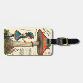 Alice i Underlandet Caterpillar Bagage Tag Bagagebricka