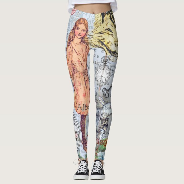 Alice i Underlandet Classic Rackham Leggings (Framsida)