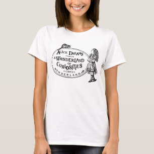 Alice i underlandet Curiousities W/Cheshire Cat T-shirt