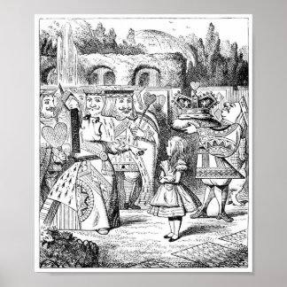 Alice i underlandet: drottning av Hearts & First-K Poster