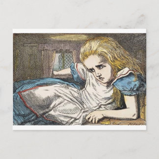 Alice i underlandet: EAT ME för stort Vykort