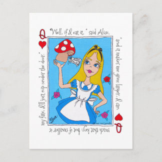 Alice i underlandet, Eat Me! Vykort