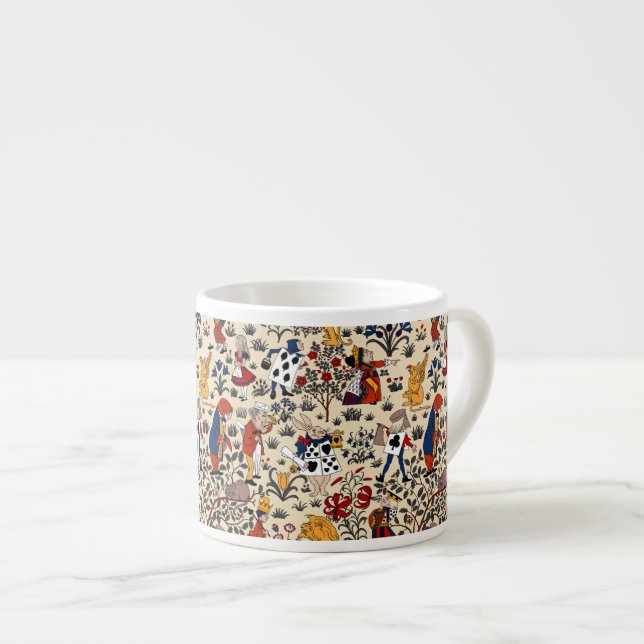 Alice i Underlandet Espressomugg (Framsida höger)