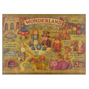 Alice i Underlandet fantasikarta
