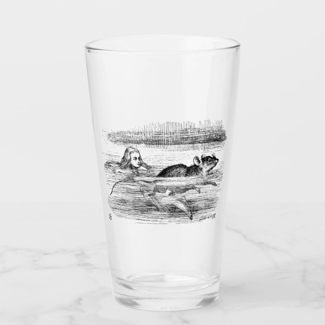 Alice i underlandet glaskopp (Framsida)