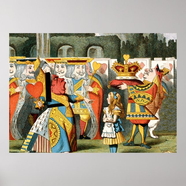Alice i Underlandet Hjärtans Drottning Poster (Framsidan)
