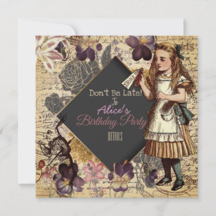 Alice i underlandet julkort