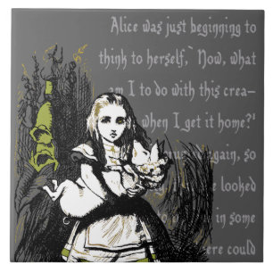 Alice i underlandet kakelplatta