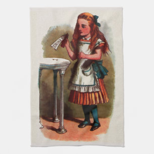 Alice i underlandet kökshandduk
