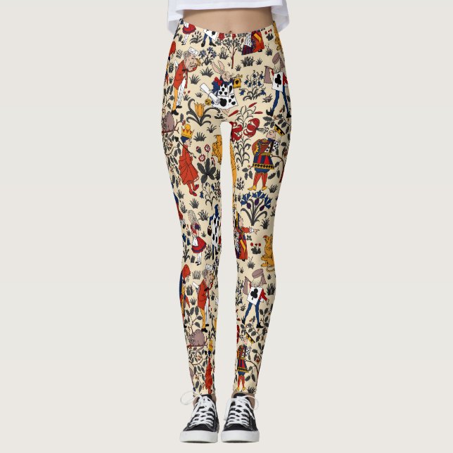 Alice i Underlandet Leggings (Framsida)