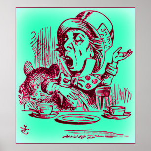 Alice i underlandet - Mad Hatter Poster