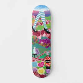 Alice i Underlandet Mini Skateboard Bräda 18,5 Cm