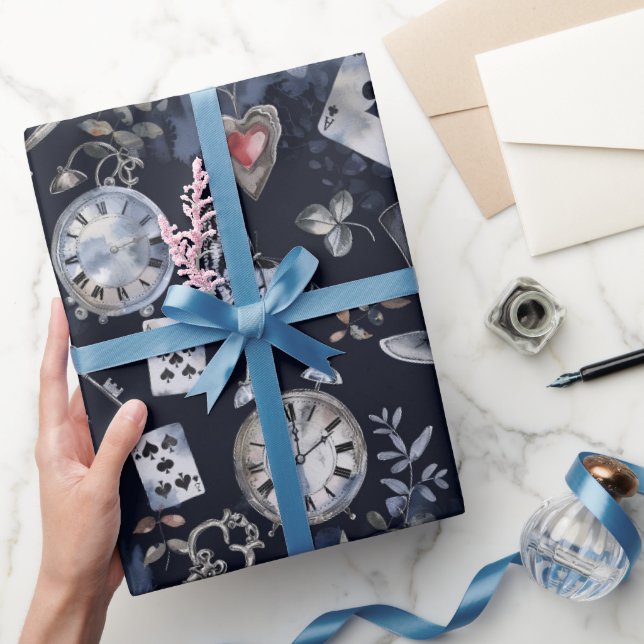 Alice i Underlandet mönster Presentpapper (Gifting)