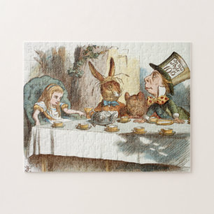 Alice i underlandet pussel