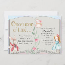 Alice i Underlandet Storybook Vattenfärg
