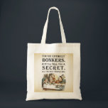 Alice i underlandet - Tea Party - Bonkers Quote Tygkasse<br><div class="desc">Alice i underlandet - Tea Party - Bonkers Quote</div>
