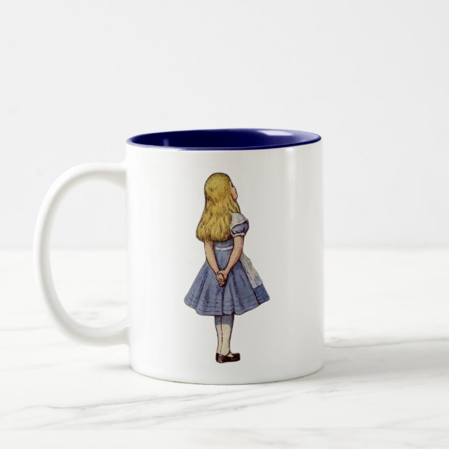 Alice i Underlandet Två-Tonad Mugg (Vänster)