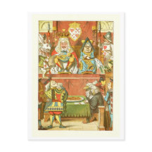 Alice i Underlandet vykort