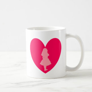 Alice i underlandkärlek kaffemugg