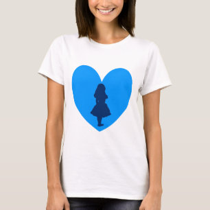 Alice i underlandkärlek t shirt