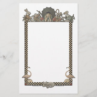 Alice i underlandkonstbrevpapper, David Delamare Brevpapper