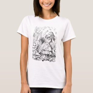 Alice i underlandkorthus tee shirt