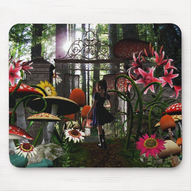 Alice i underlandmousepad musmatta (Framsidan)