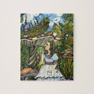 Alice i underlandpussel pussel