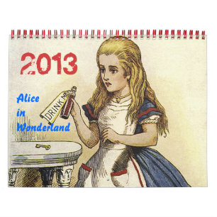 Alice i underlandskalendern 2013 kalender