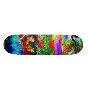 ALICE I UNDERLANDSKATEBOARD MINI SKATEBOARD BRÄDA 18,7 CM