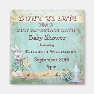 Alice i underlandspara daterababy shower magnet