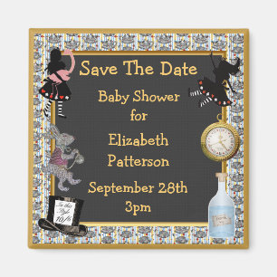 Alice i underlandspara daterababy shower magnet