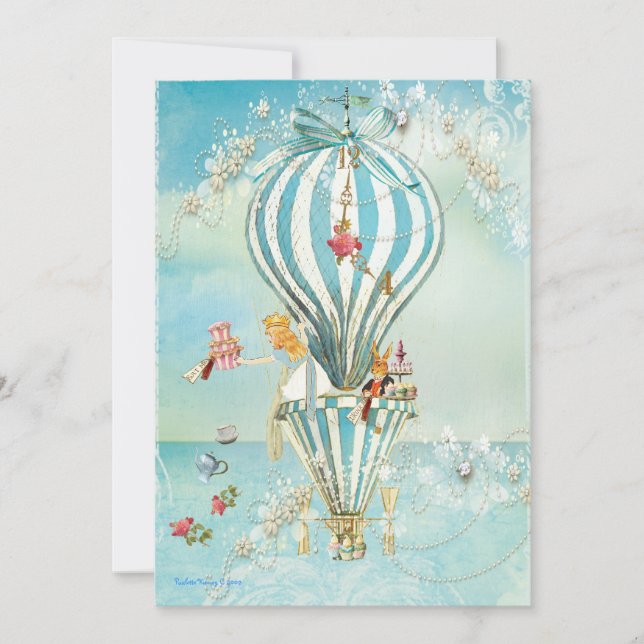 Alice i underlandspartiets inbjudningar (Framsida)