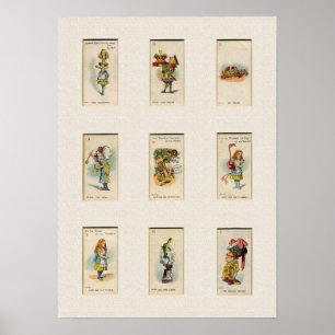 Alice i underlandtryck poster