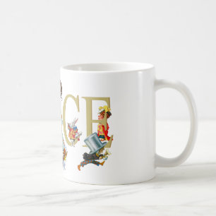 ALICE I UNDERLONDET OCH VÄNNER KAFFEMUGG