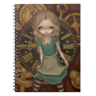 "Alice i urverk" anteckningsbok