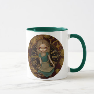 "Alice i urverk" mugg