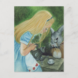 Alice i vykort för underland