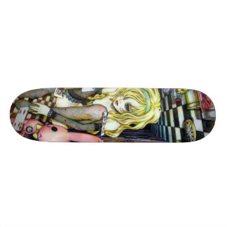 Alice i Wonderhell Mini Skateboard Bräda 18,7 Cm
